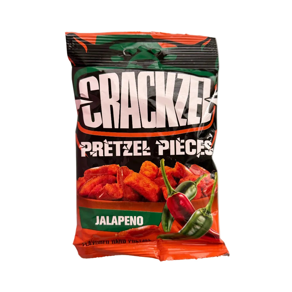 Crackzel Pretzel Pieces Jalapeno 85 g