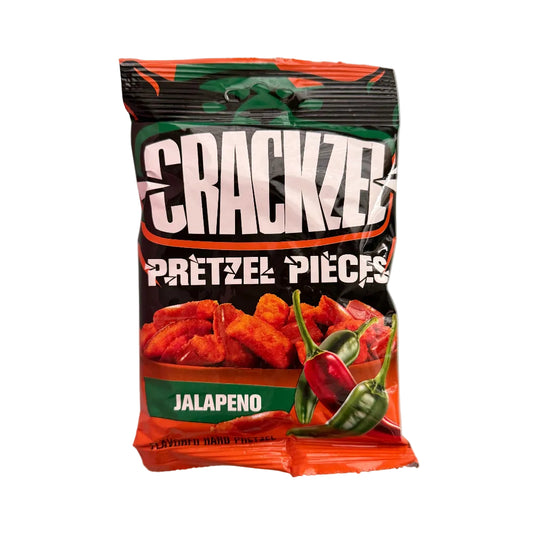 Crackzel Pretzel Pieces Jalapeno 85 g