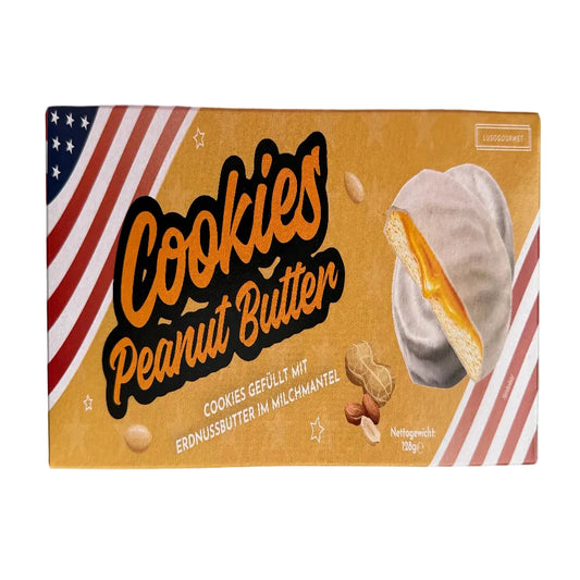 Cookies Peanut Butter im Milchmantel 128 g MDH bis 20.05.2026